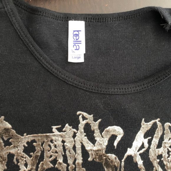 NEW Bella Rotting Christ Large Ribbed T Shirt - Picture 4 of 4